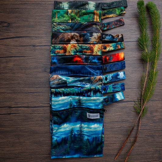 National Parks-Inspired Mini Wet-bags