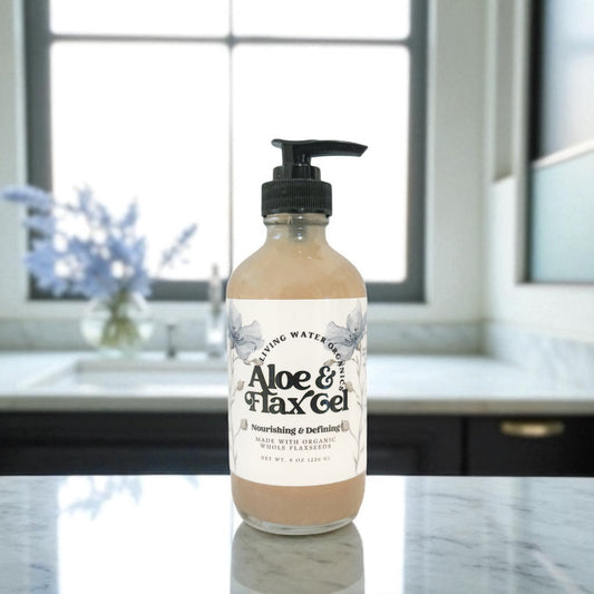Aloe Vera & Flaxseed Gel, Nourishing (Medium Hold)