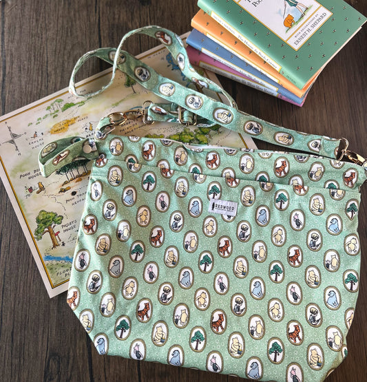 Classic Pooh Collection Pooh's Portraits Wander Bag *NEW*