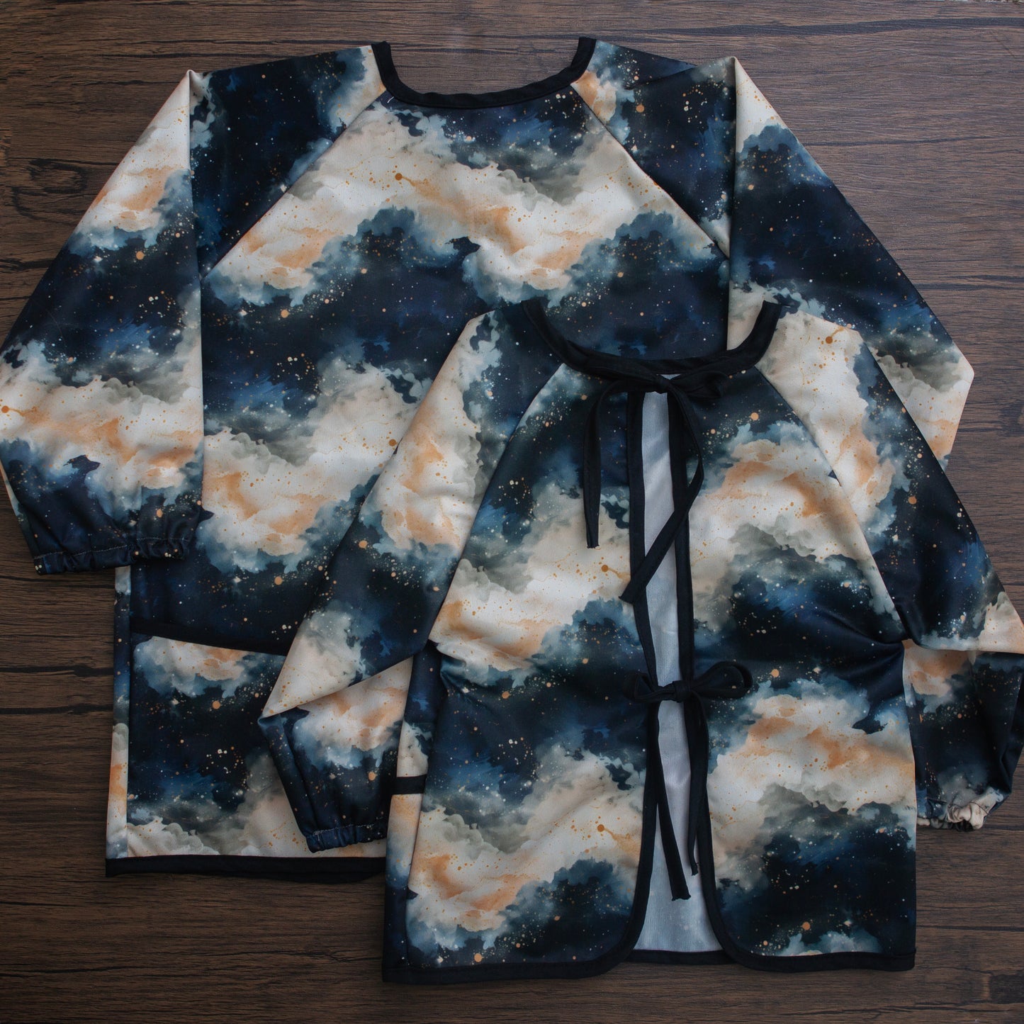 Galaxy Solids Collection Smock Bibs