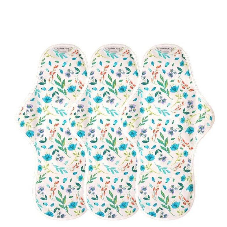 Organic Reusable Pads - 3 Overnight Pads