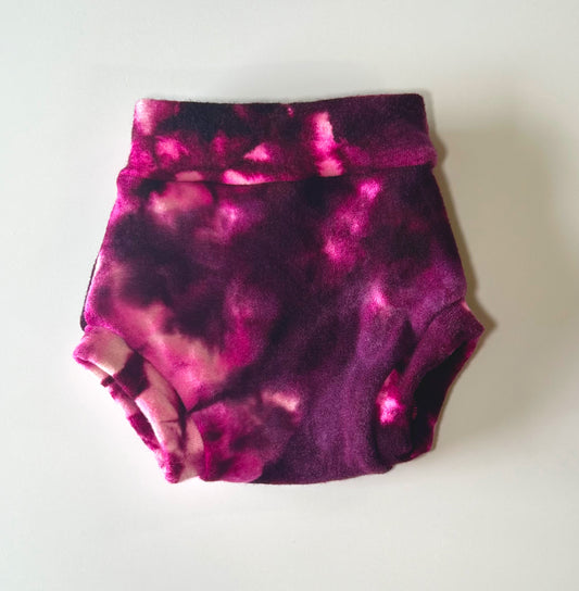Traditional Diaper Cover Electric Berry (Brushed Knit)