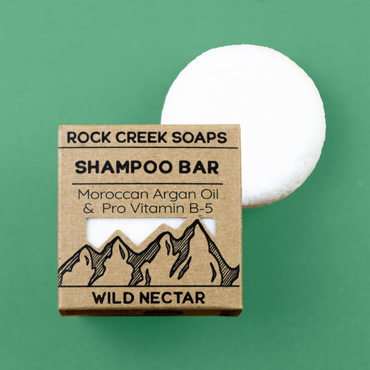 Shampoo Bar | Wild Nectar | Vitamin B-5 & Argan Oil