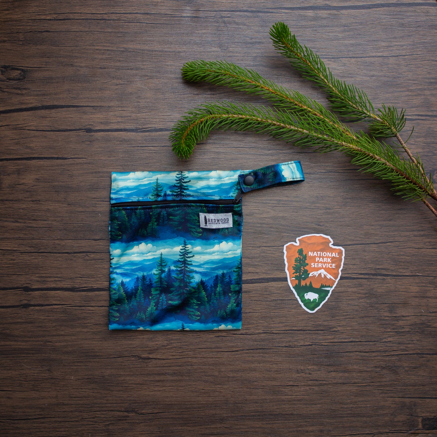 National Parks-Inspired  Mini Wet-bags