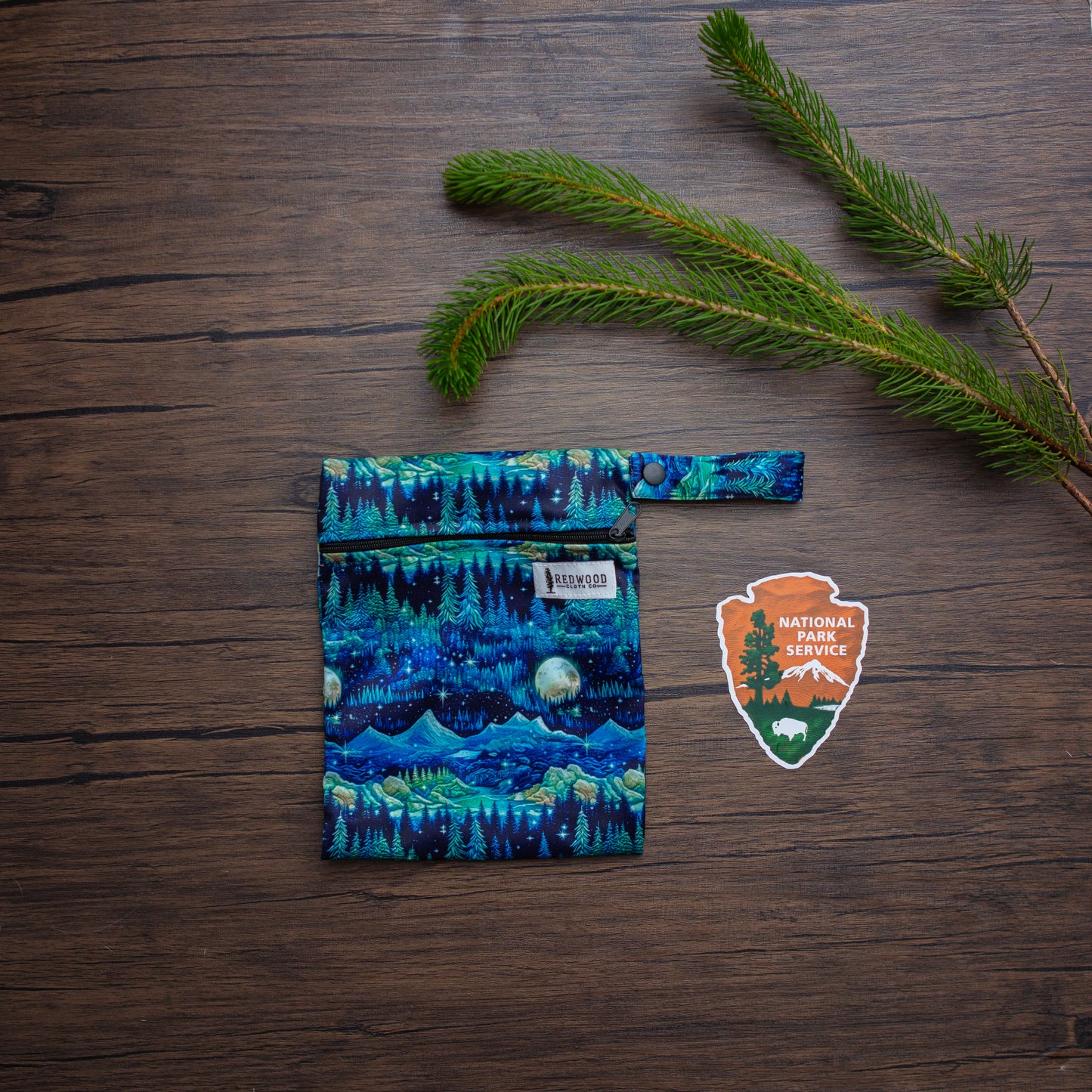 National Parks-Inspired  Mini Wet-bags