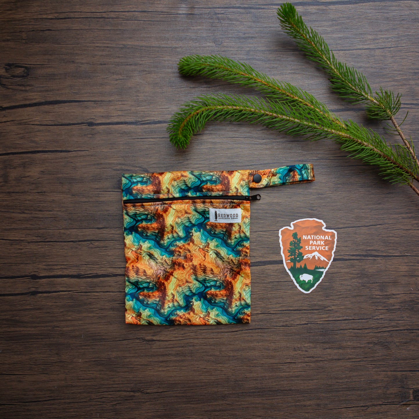 National Parks-Inspired  Mini Wet-bags