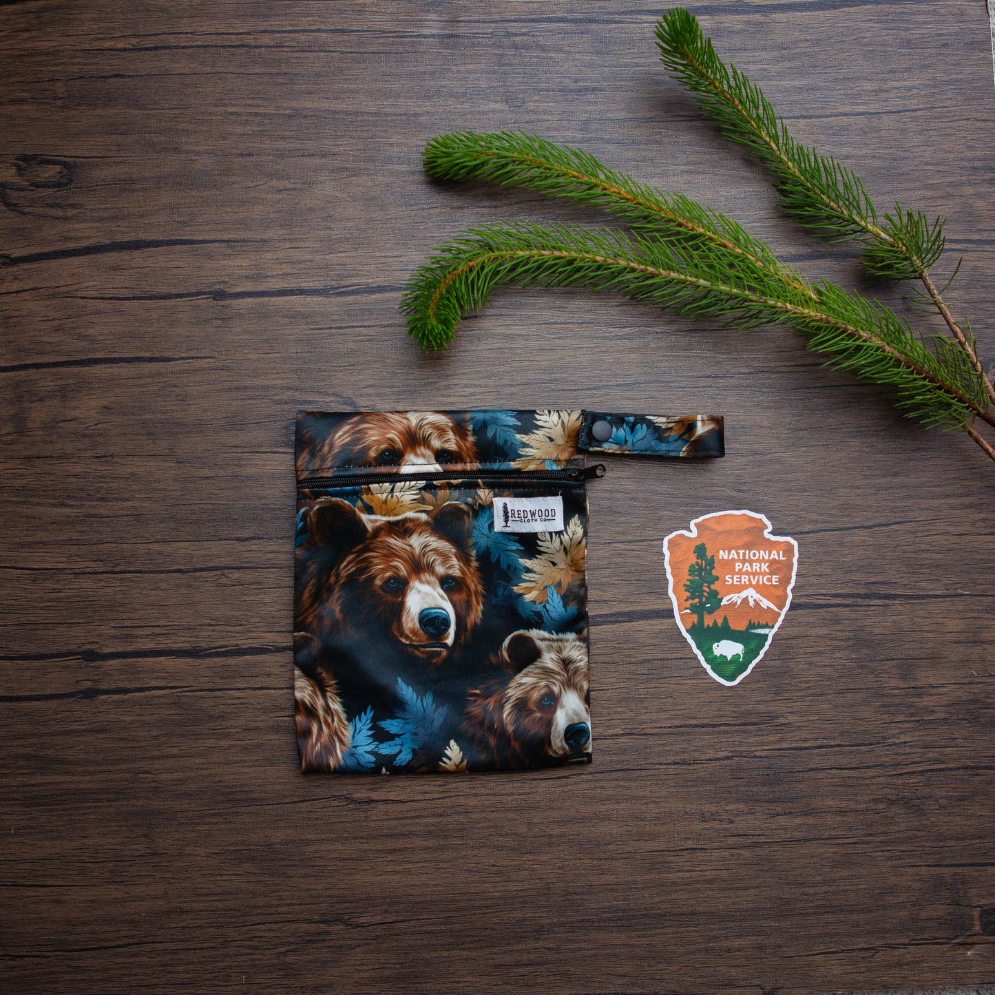 National Parks-Inspired  Mini Wet-bags