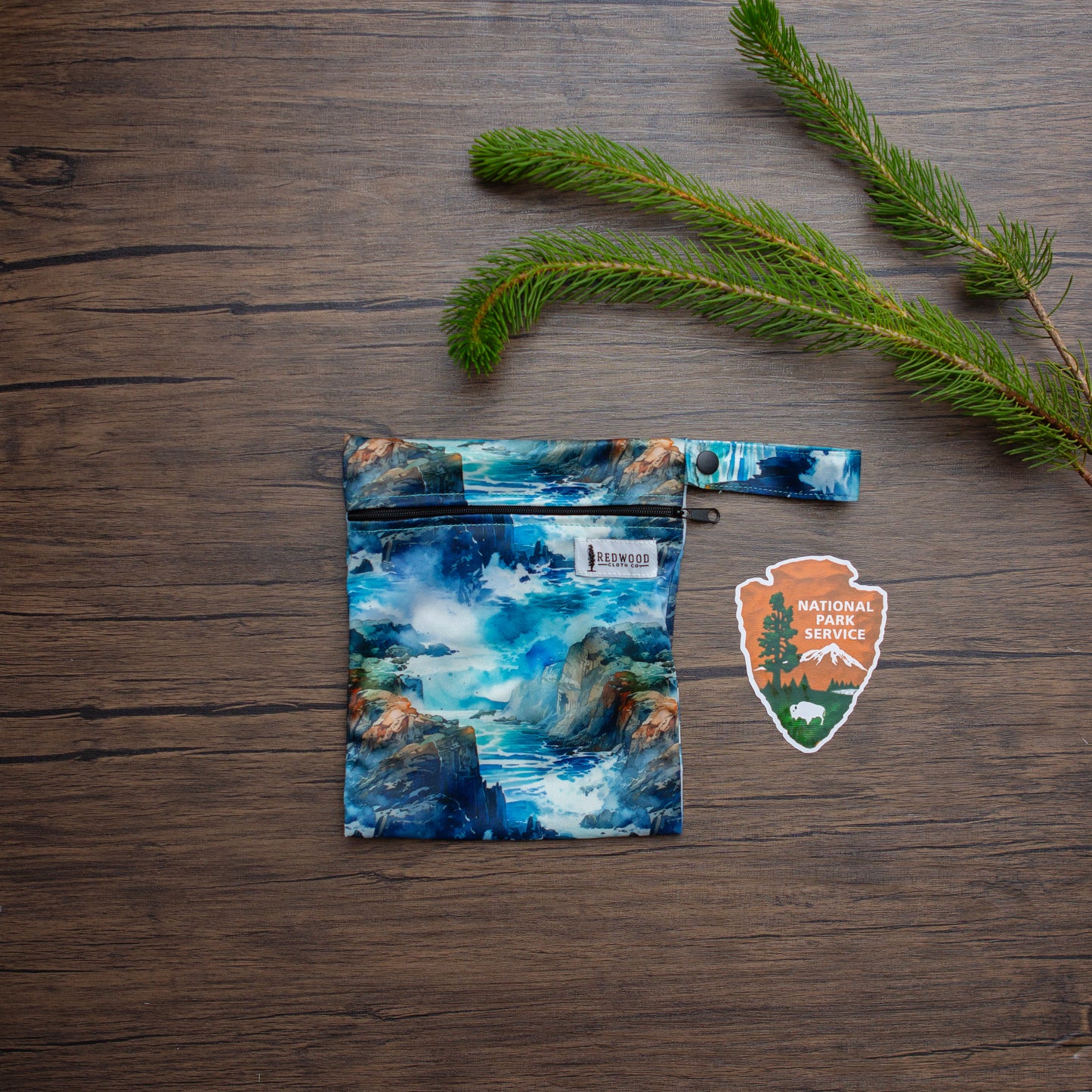 National Parks-Inspired  Mini Wet-bags