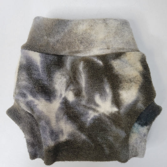 Traditional Diaper Cover Eucalyptus Bark (Brushed Knit)