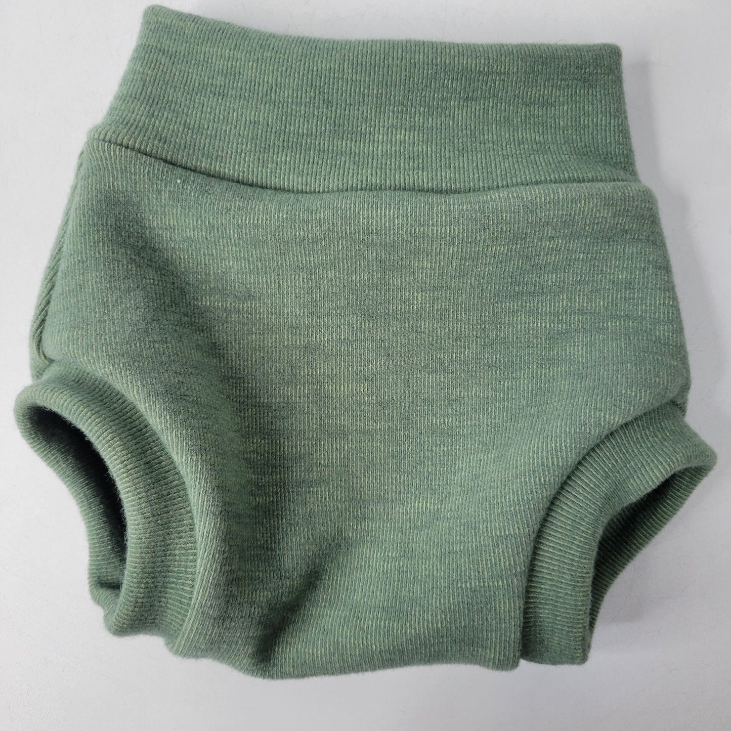 Traditional Diaper Cover Striped Jade (HW)