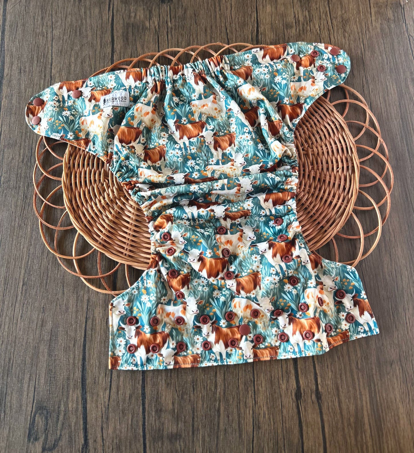 Spring on the Farm Collection Moo Meadow XL