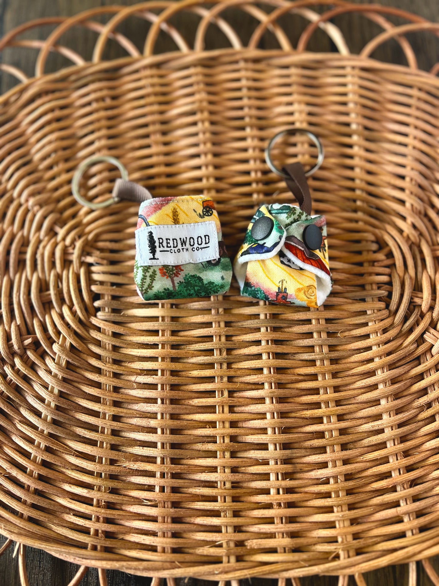 Cloth Diaper Novelty Keychains