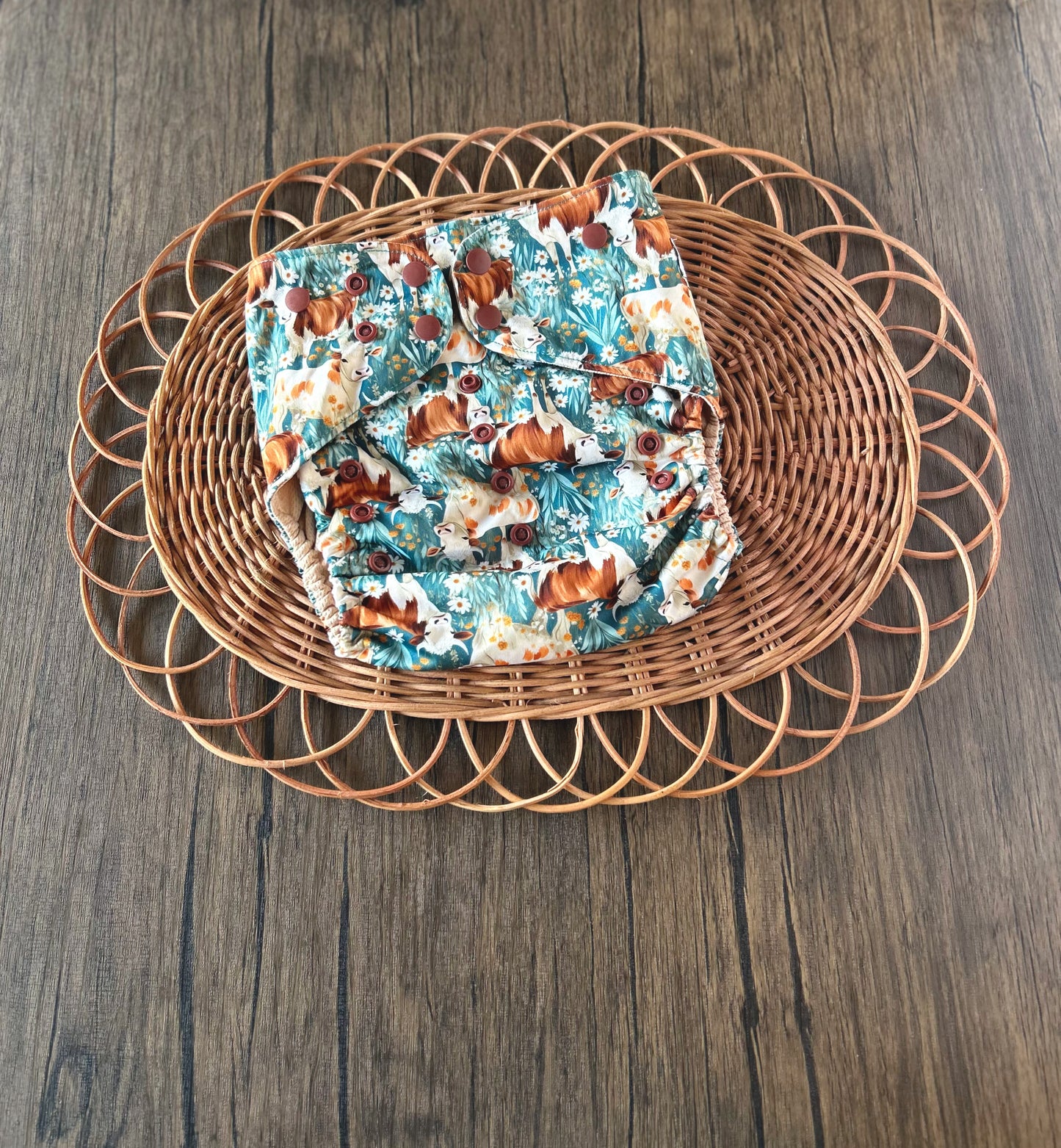 Spring on the Farm Collection Moo Meadow XL