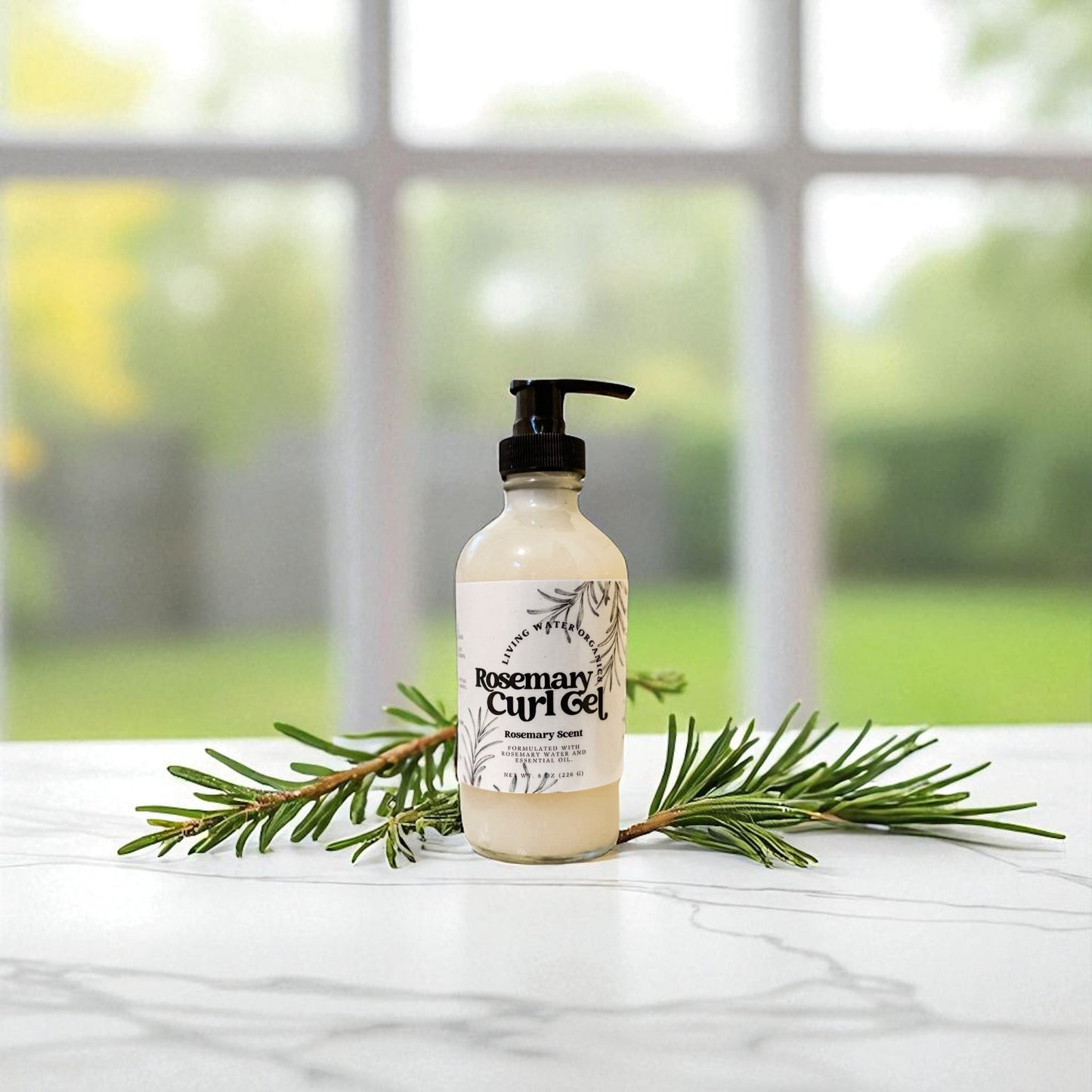 Rosemary Curl Gel (Medium to Strong Hold)