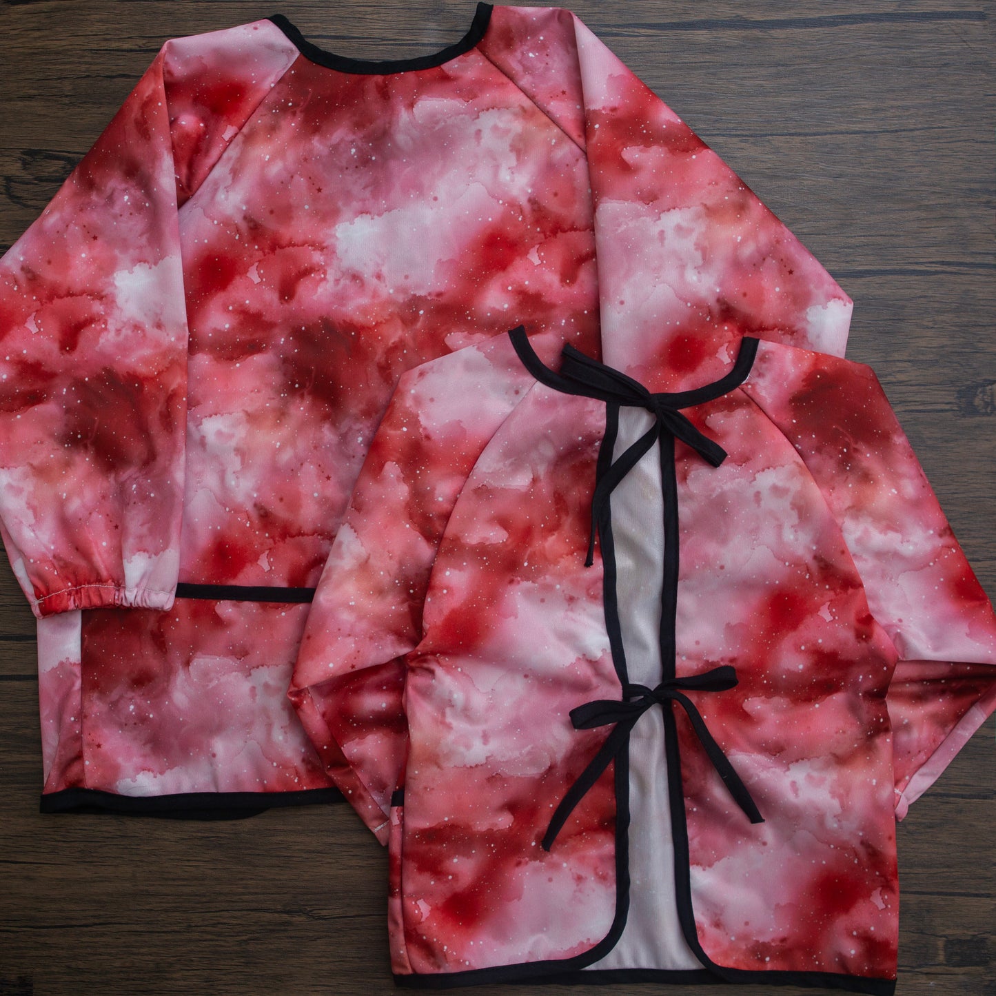 Galaxy Solids Collection Smock Bibs