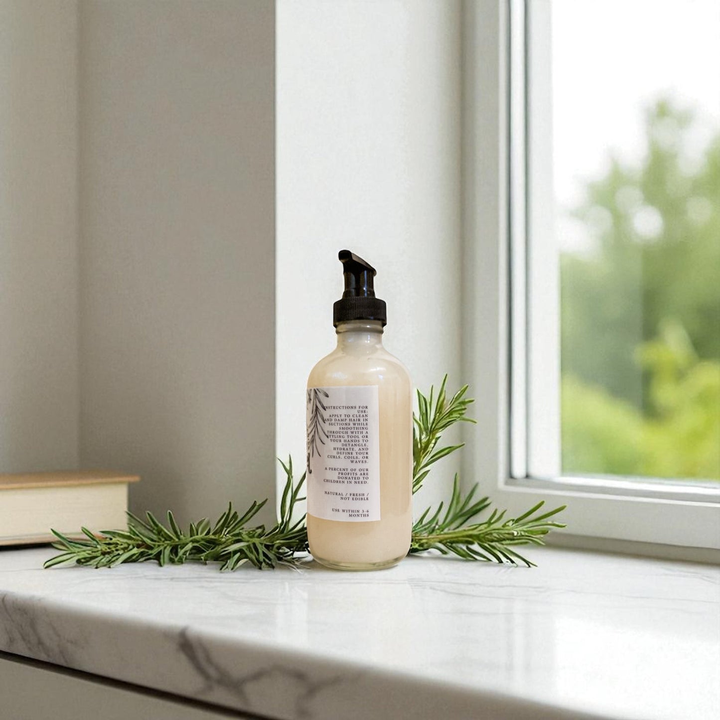 Rosemary Curl Gel (Medium to Strong Hold)