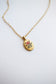 Irene Necklace in Red and Gold