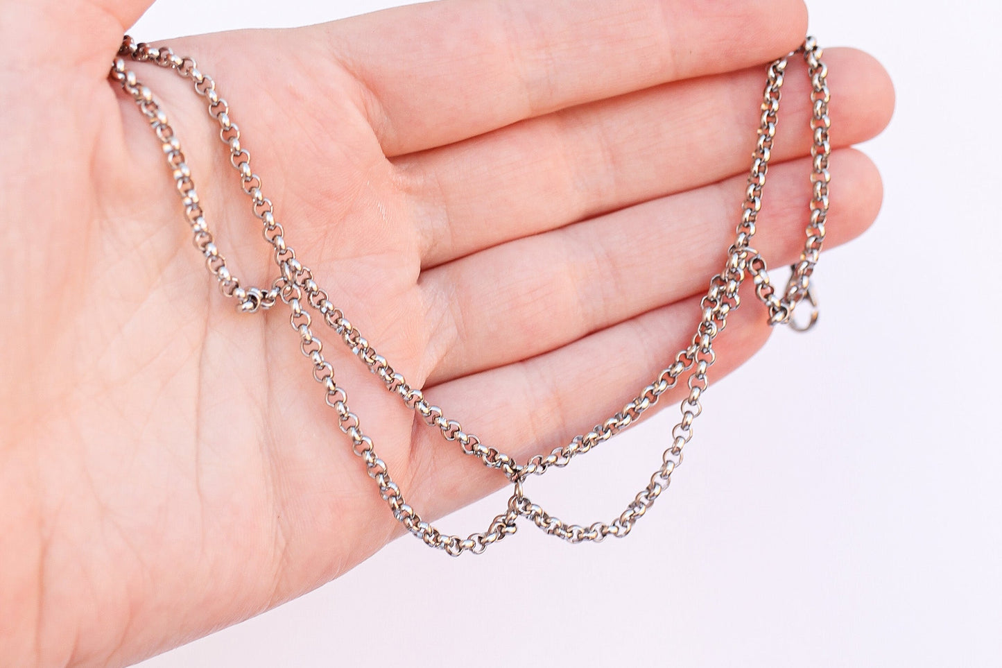Freya Anklet in Silver