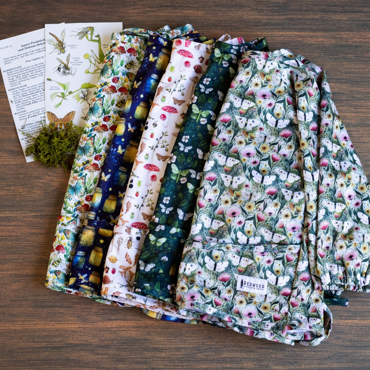 Entomology Collection Smock Bibs