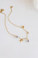 Bella Charm Necklace in Blue