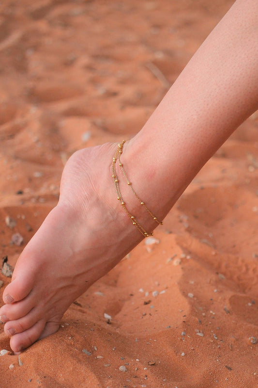 Artemis Anklet in Gold