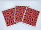 Papaya Swedish Dish Cloth Set of 3