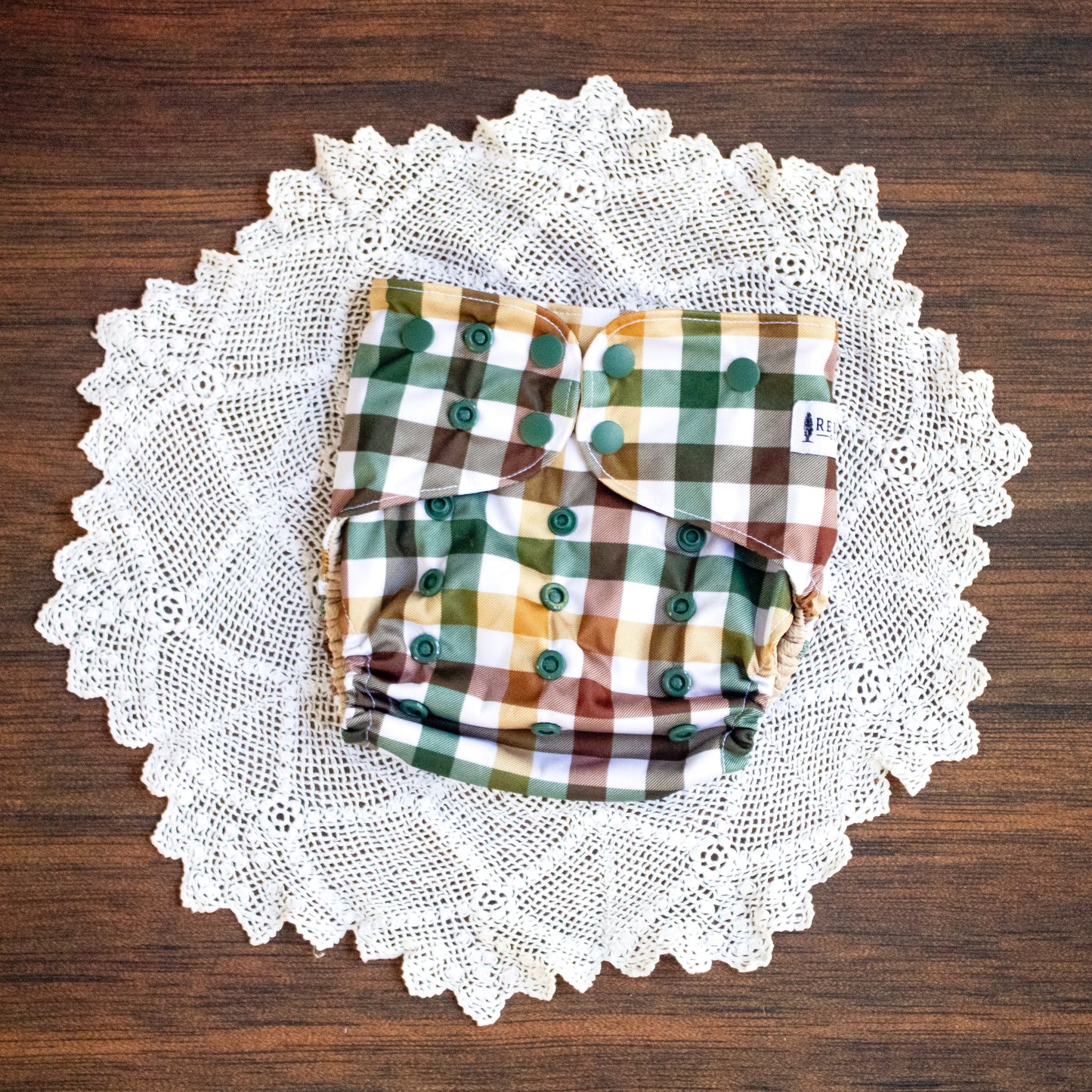 Autumn Adventures Collection Autumn Plaid OS Pocket