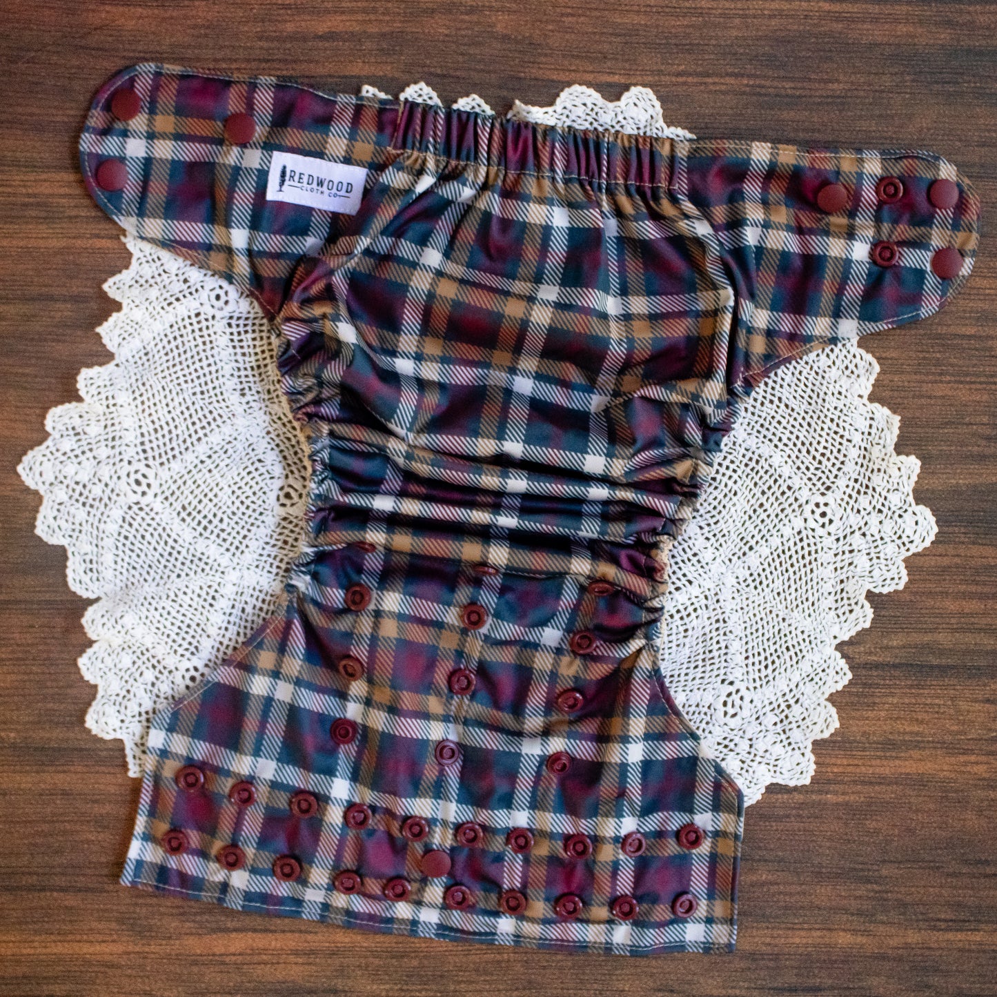 Autumn Adventures Collection Tartan OS Pocket