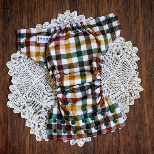 Autumn Adventures Collection Autumn Plaid NB AIO