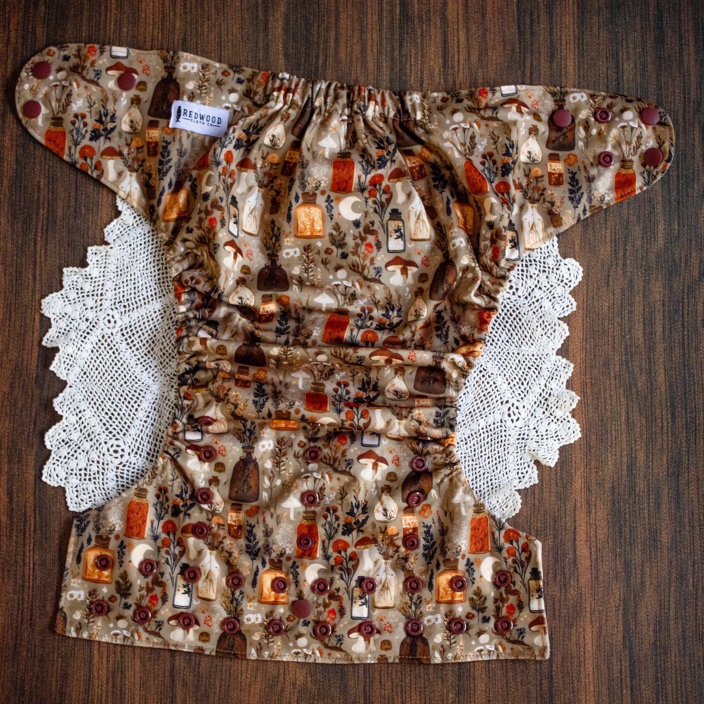 Autumn Adventures Collection Wiccan Garden XL Pocket
