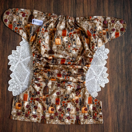 Autumn Adventures Collection Wiccan Garden XL Pocket