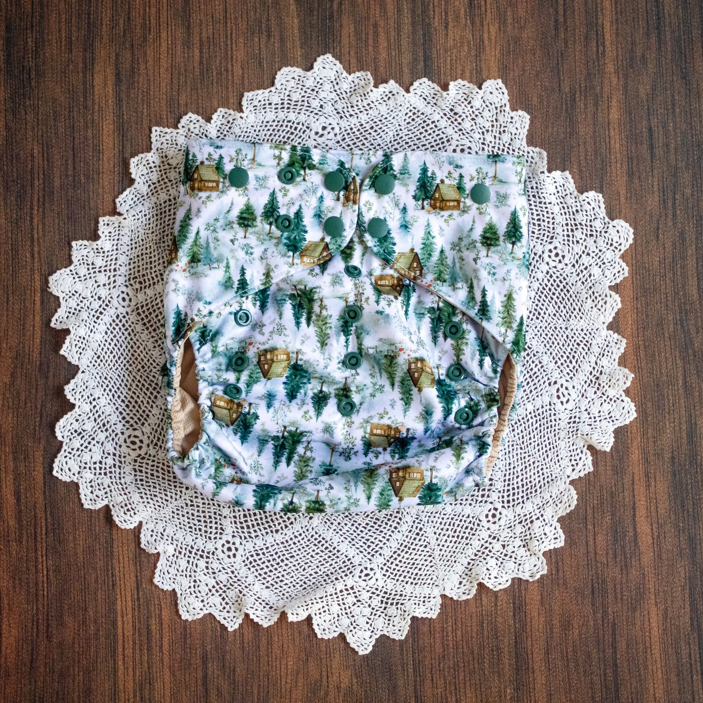 Autumn Adventures Collection Pine Cabin XL Pocket
