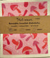 Pink Mushroom Swedish Dish Cloth Set of 3