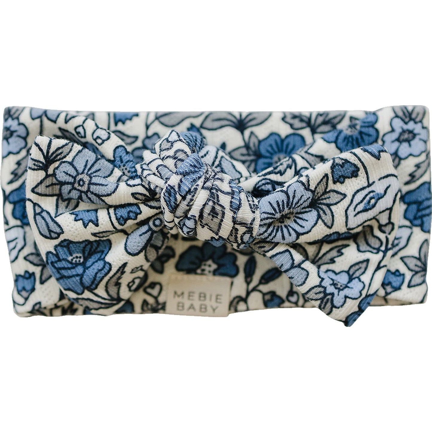 Bluebell Pointelle Bamboo Head Wrap