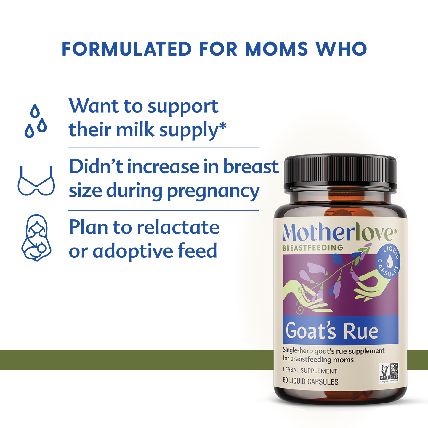 Goat's Rue - Liquid Capsules