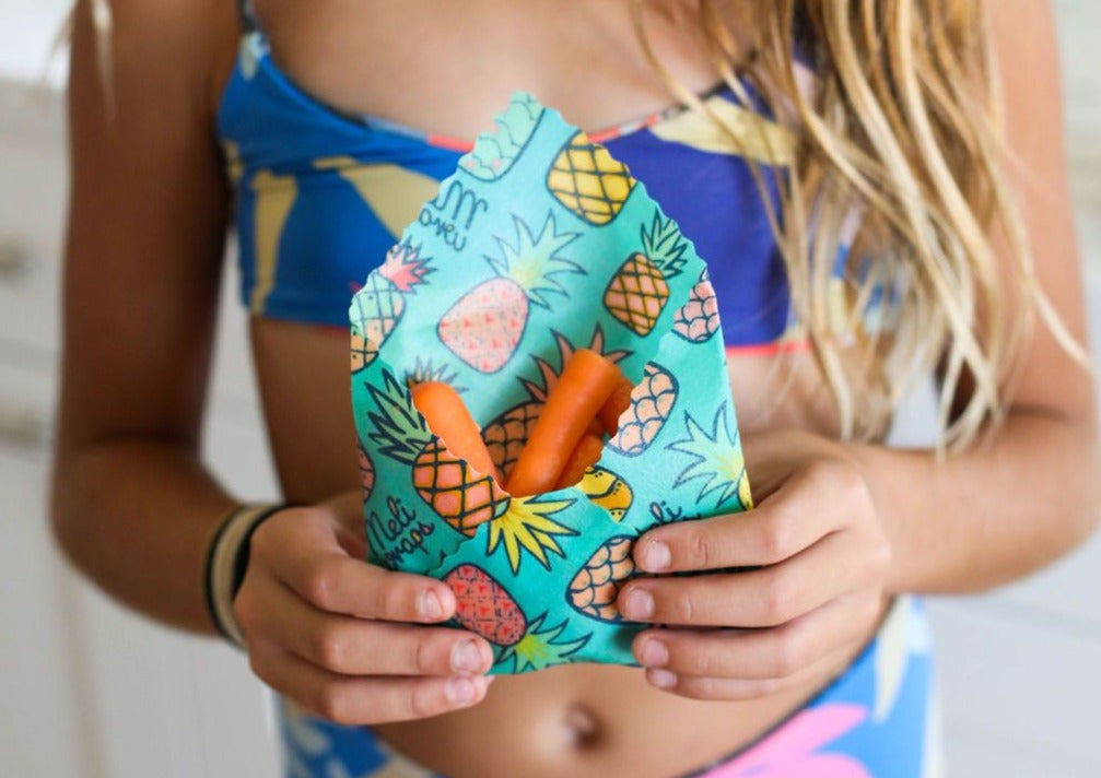 Beeswax Wrap Bulk Roll - Pineapple Print