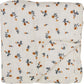 Cream Floral Muslin Quilt