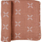 Just Peachy Muslin Swaddle Blanket