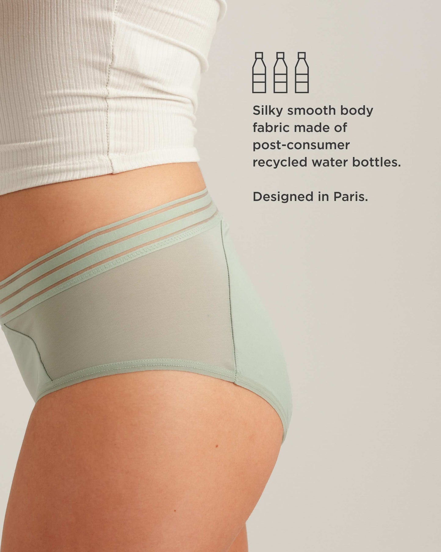 Leakproof Mesh Hipster