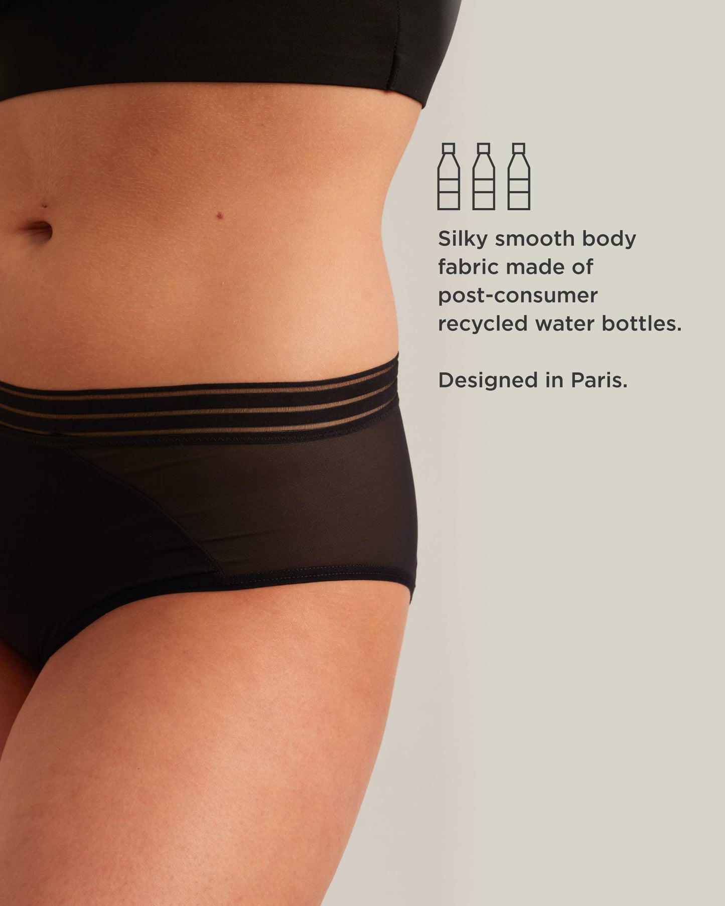 Leakproof Mesh Hipster