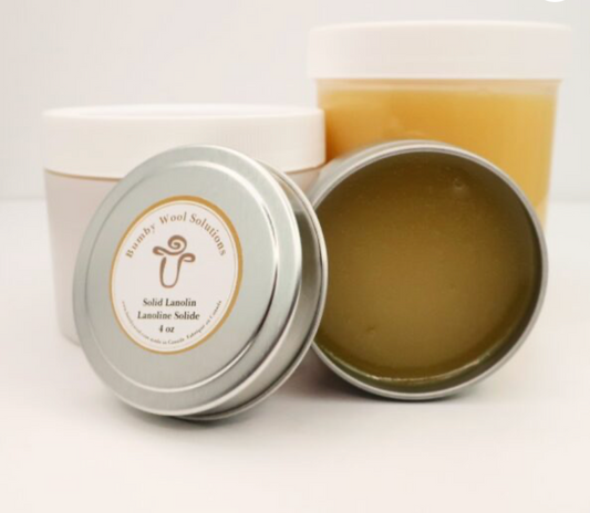 Super Deodorized Solid Lanolin Jar