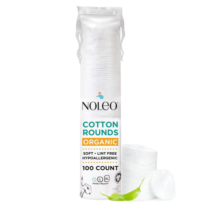 NOLEO Organic Cotton Rounds - Small 2"