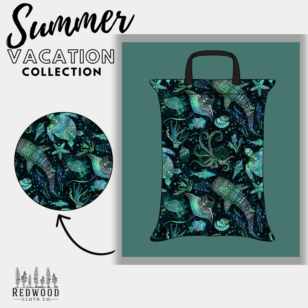 Summer Vacation and Rep-Choice Collections**Preorder** B6G1** Large Hanging Wet-Bags