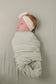 Sage Bamboo Stretch Swaddle
