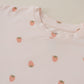 Organic Cotton Strawberry Print Shorts Set