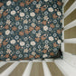 Midnight Floral Muslin Crib Sheet