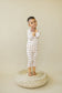Golden Gingham 2pc Henley Bamboo Pajamas