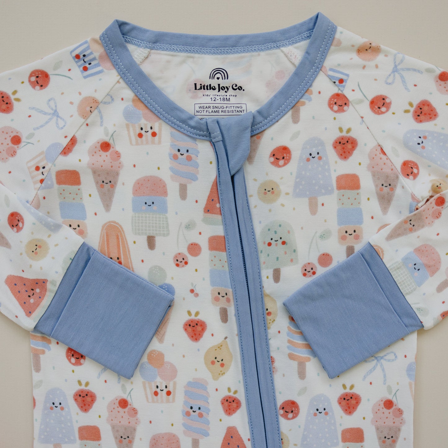 Sweet Summertime Bamboo Zippy Pajamas