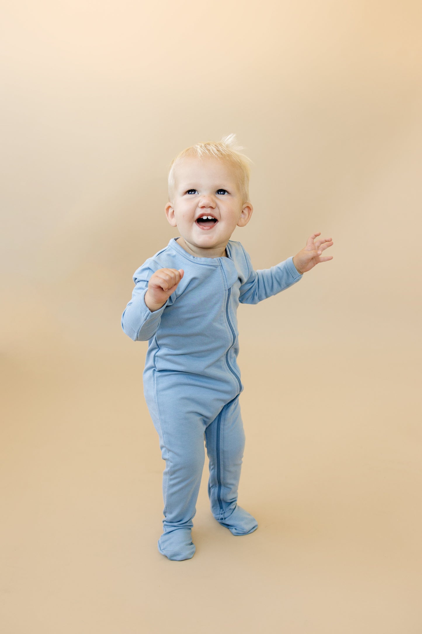 Bamboo Footed Bamboo Zippy Pajamas