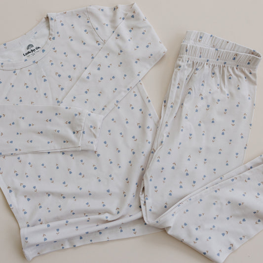 Tiny Tulips 2pc Bamboo Pajamas
